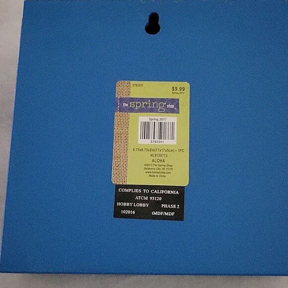 Blue Beach Themed Wall Art - Picture 2 of 3